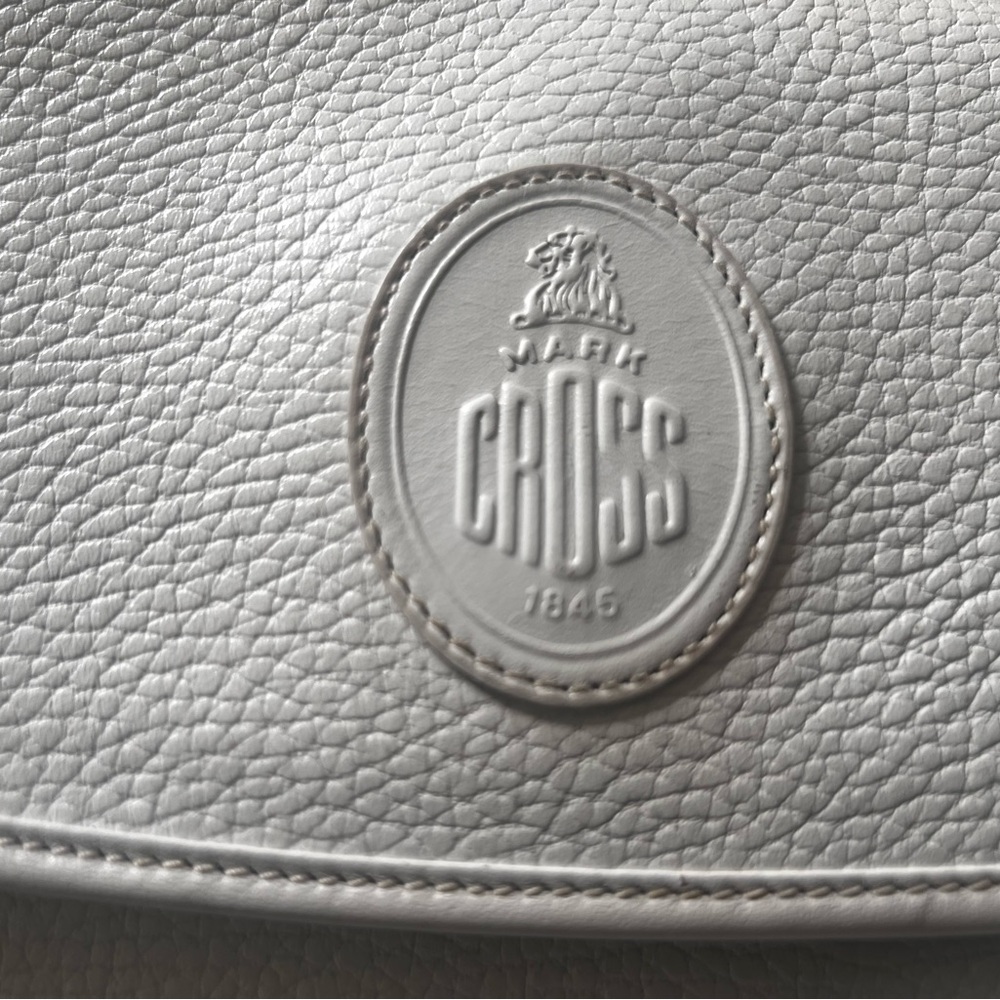 Mark Cross White Crossbody Bag